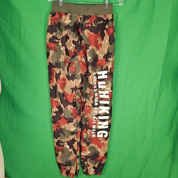 Adidas X Pharrell Williams Camo Camouflage‎ HU Hiking Windpants Small - Picture 2 of 5